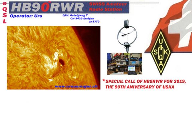 Jubil&auml;ums-eQSL HB90RWR f&uuml;r 2019