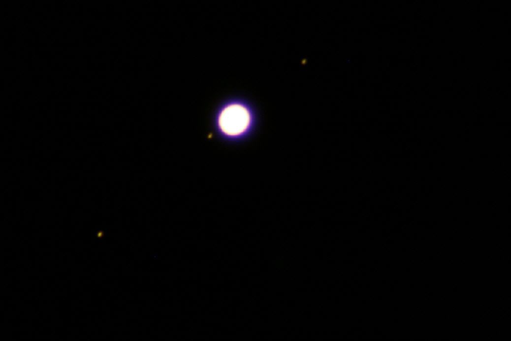 Jupiter mit den Galileischen Monden 