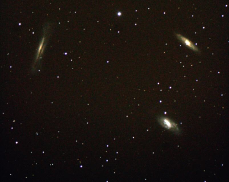 Leo-Triplet mit M65, M66 und NGC 3628: