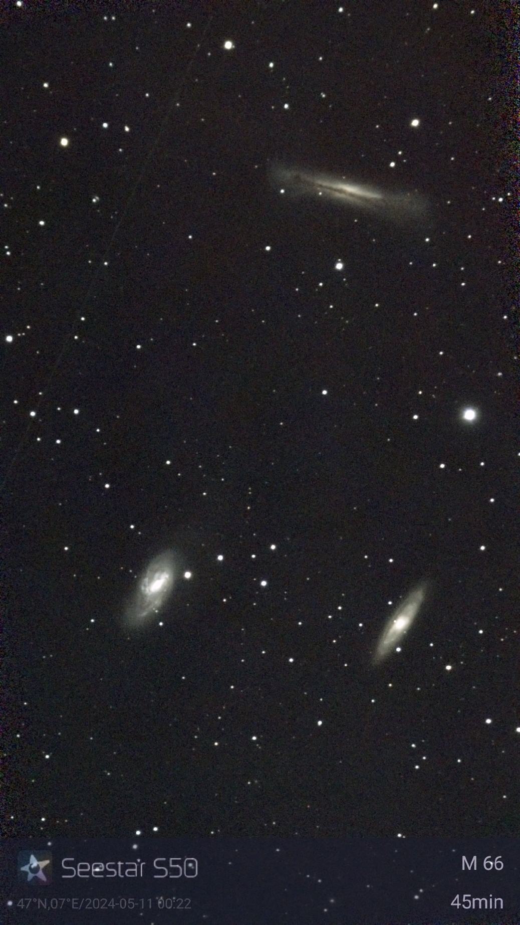 Leotriplett im Sternbild L&ouml;we
