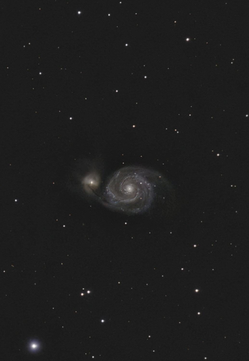 M51 (Whirlpool-Galaxie)