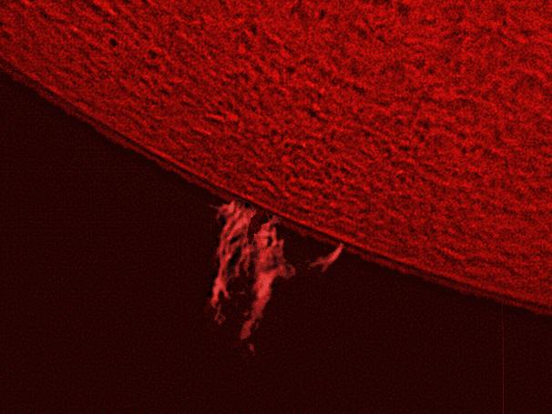 Sonne am 26. Juni 2011: