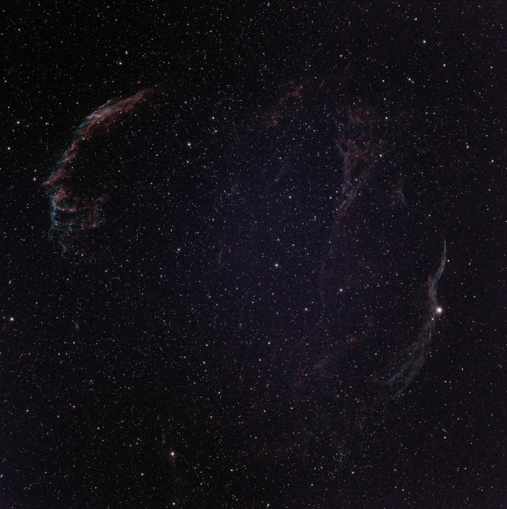 Veil Nebula (Schleier- Nebel) am 6. Oktober 2026
